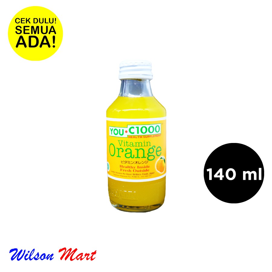 

YOU C 1000 ORANGE 140 ML BOTOL BELING