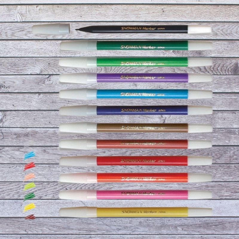 

Spidol Snowman Sepidol Warna Warni Kecil Marker Satuan