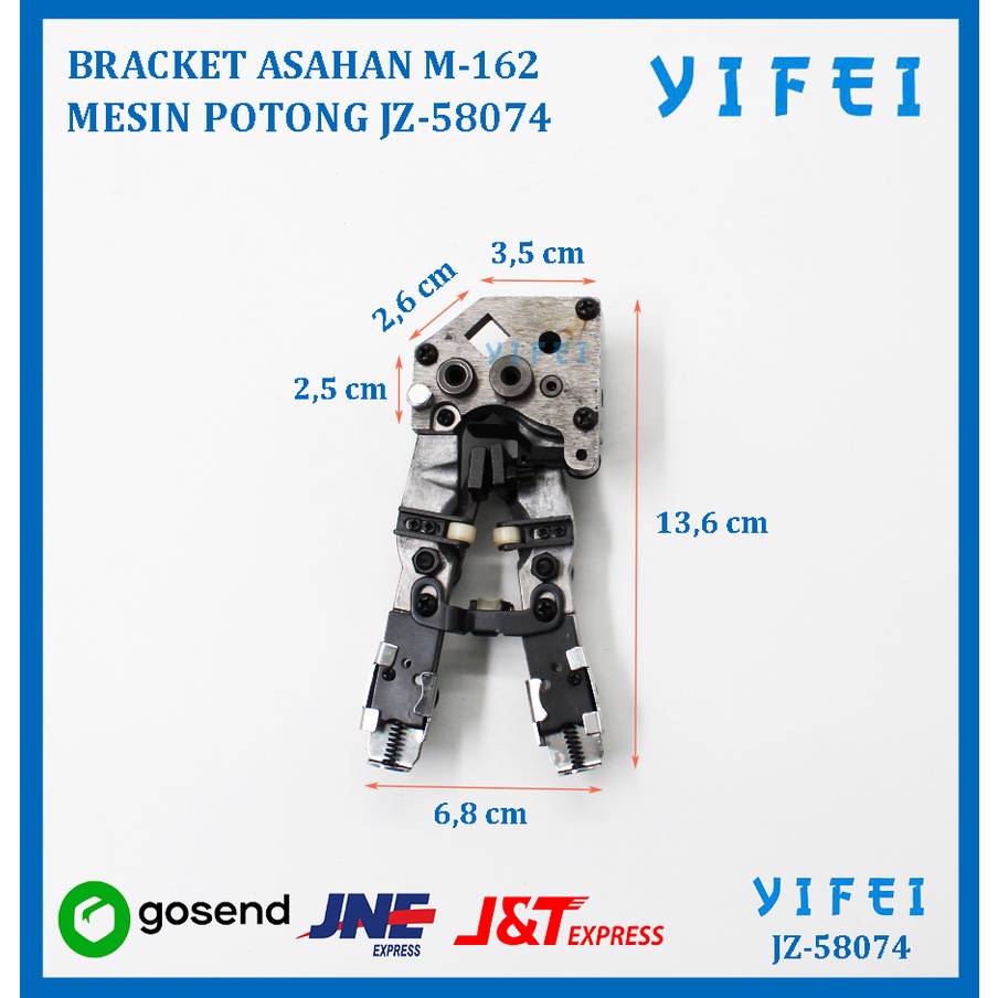 M-162 Bracket Asahan Mesin Potong KM Komplit YIFEI-58074