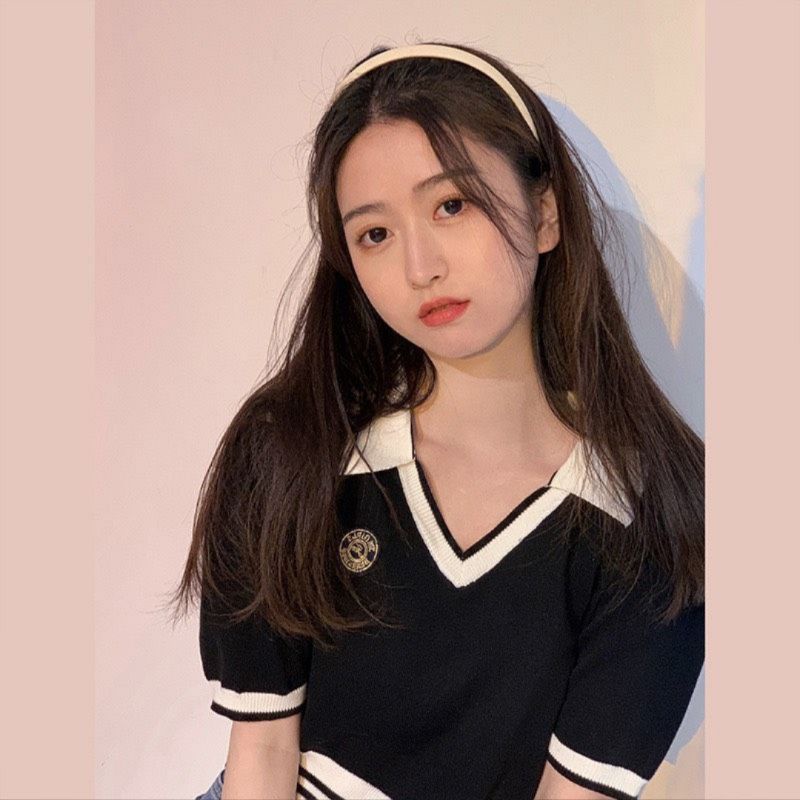 M FESYEN NEYA KOREAN CROP TOP IMPORT WANITA KNITWEAR BAJU OOTD KOREAN STYLE BAJU CROP TOP KOREA KNIT