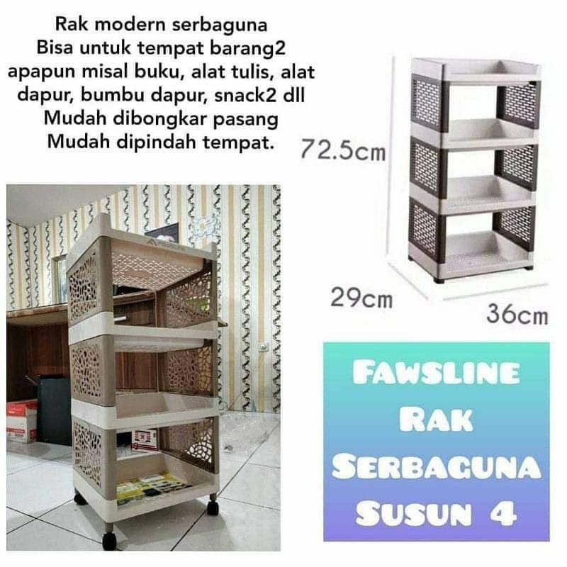 RAK FAWSLINE SUSUN 4