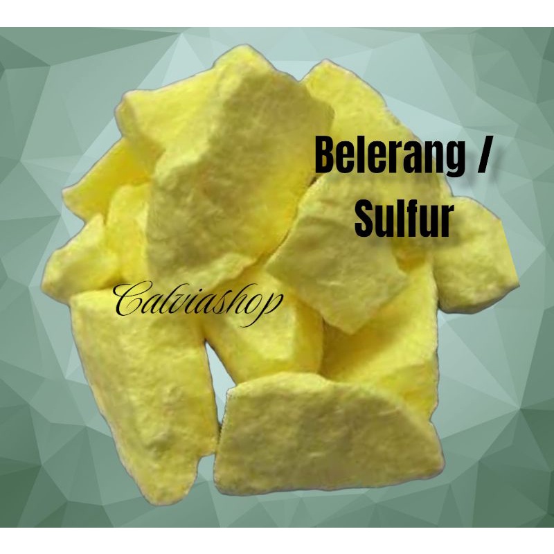 Belerang / lirang / sulfur 1 kg murni / obat kulit / anti nyamuk kandang