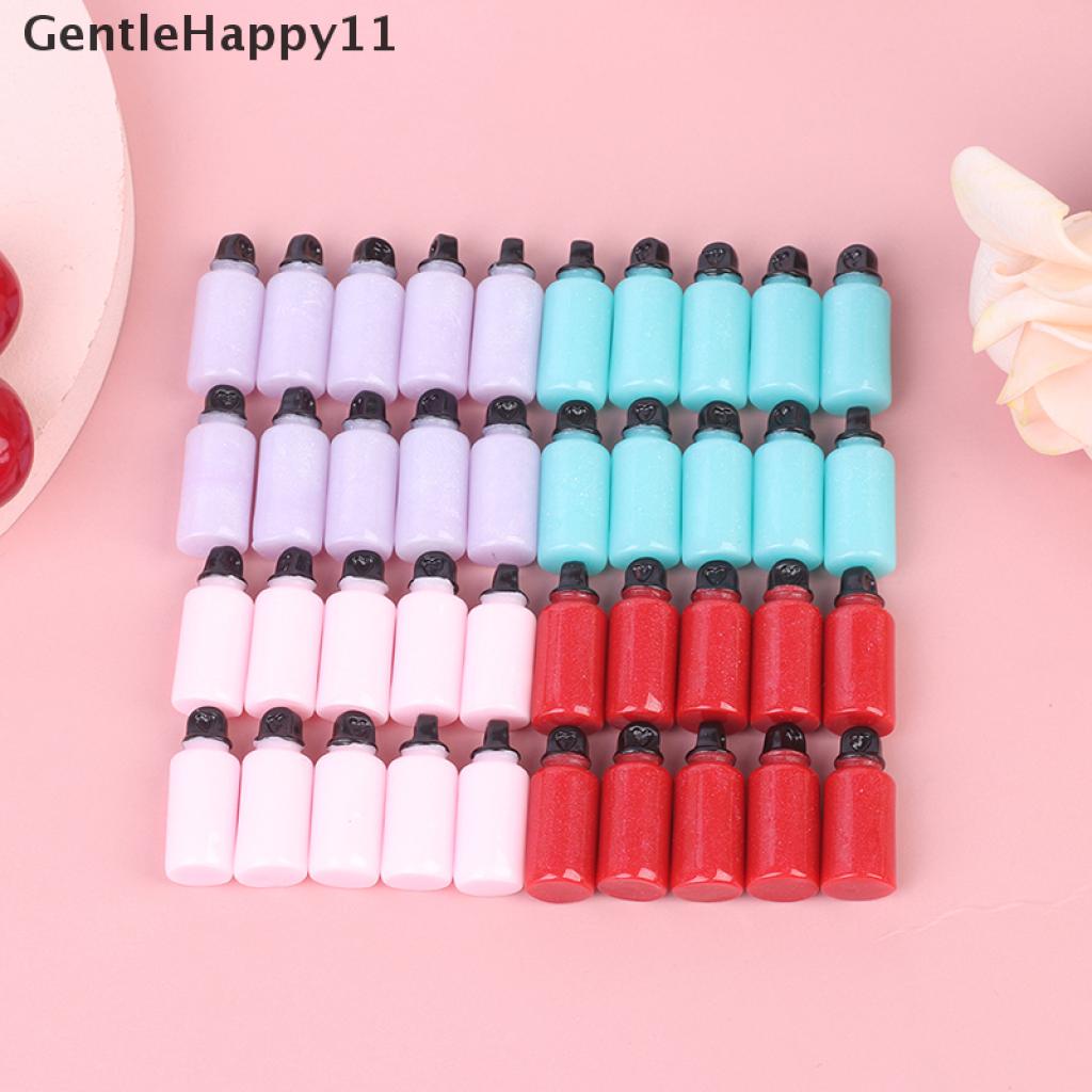 Gentlehappy 10pcs / Set Mainan Miniatur Gelas Thermos Untuk Dekorasi Rumah Boneka