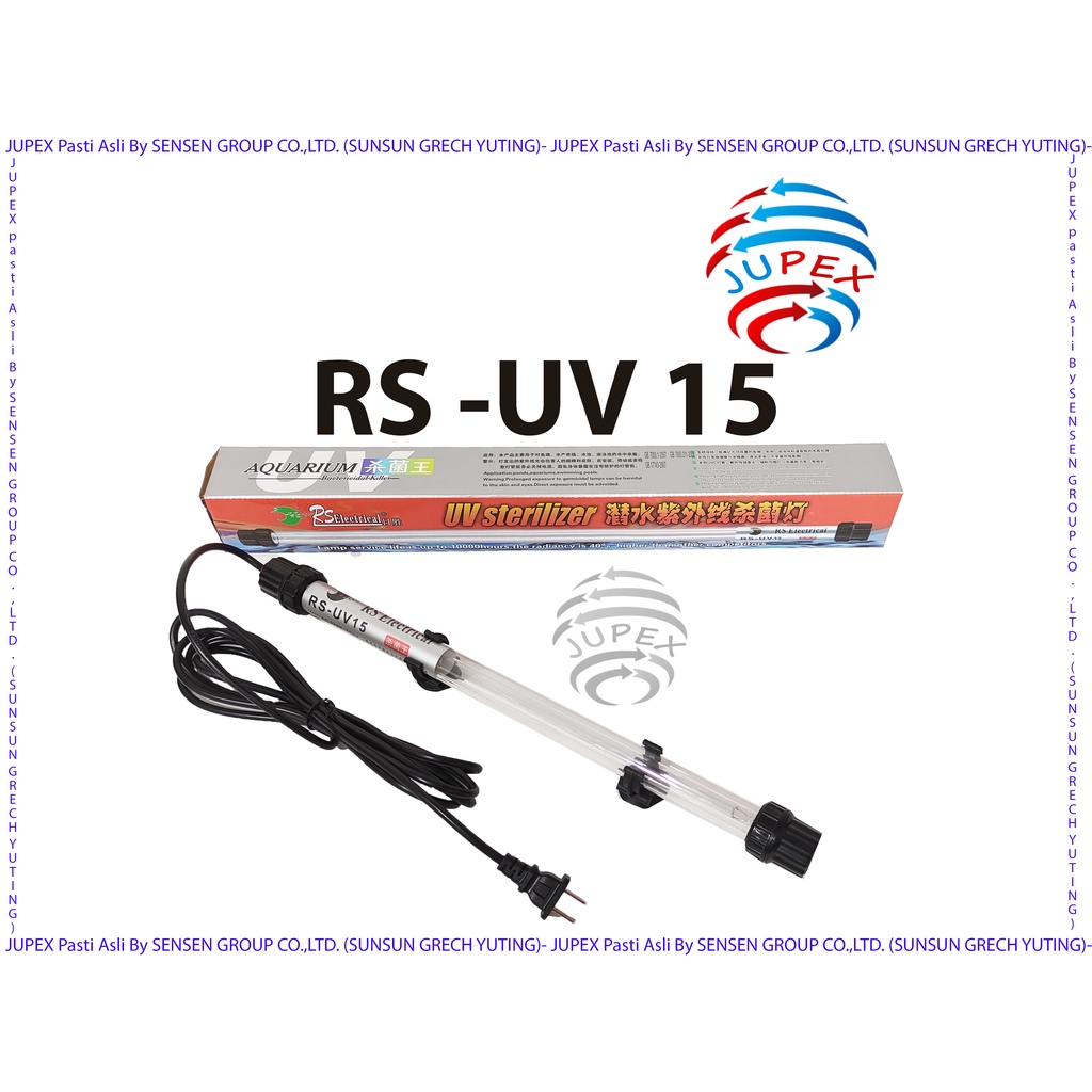 LAMPU UV STERILIZER KOLAM RSELECTRICAL RS UV 15 LAMPU UV KOLAM 15 WATT