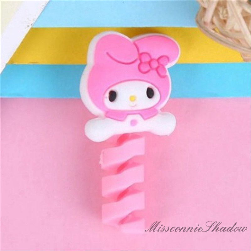 [Checkout RP1000] Cover Pelindung Kabel Charger Motif Kartun Lucu