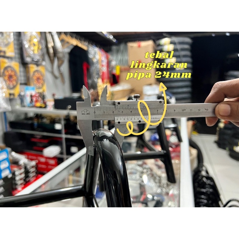PEDOK PADDOCK RODA DEPAN MOTOR UNIVERSAL RX KING CB BEBEK MATIC SPORT BAHAN TERBAIK