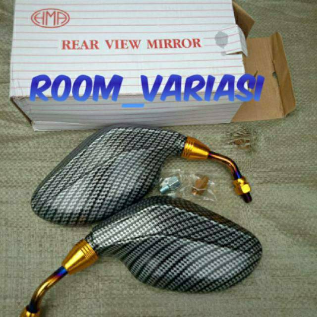 SPION CLICK HMA CARBON TANGKAI TWOTONE BEAT VARIO NMAX AEROX DLL