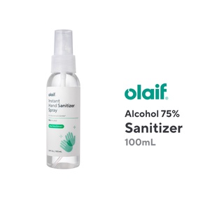 Image of Olaif Instant Hand Sanitizer Gel / Spray (75% Alcohol) - 100ml