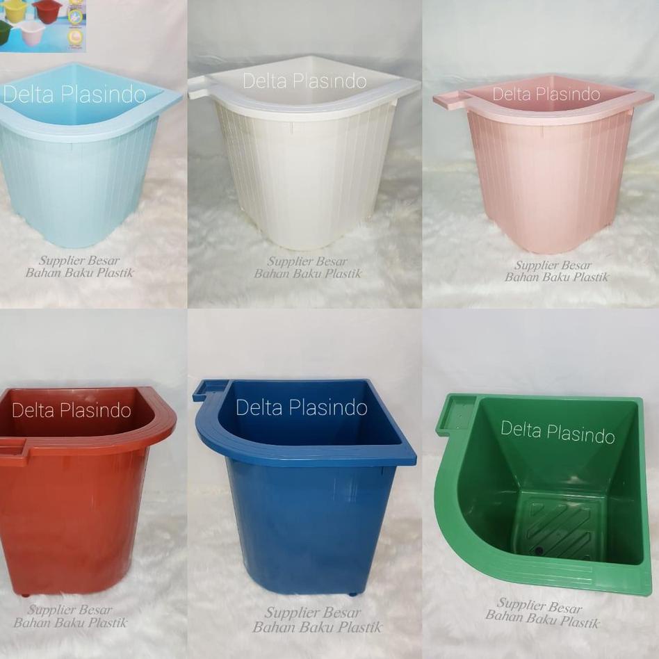 Terlaris.. BAK AIR MANDI SUDUT OVAL + TEMPAT SABUN