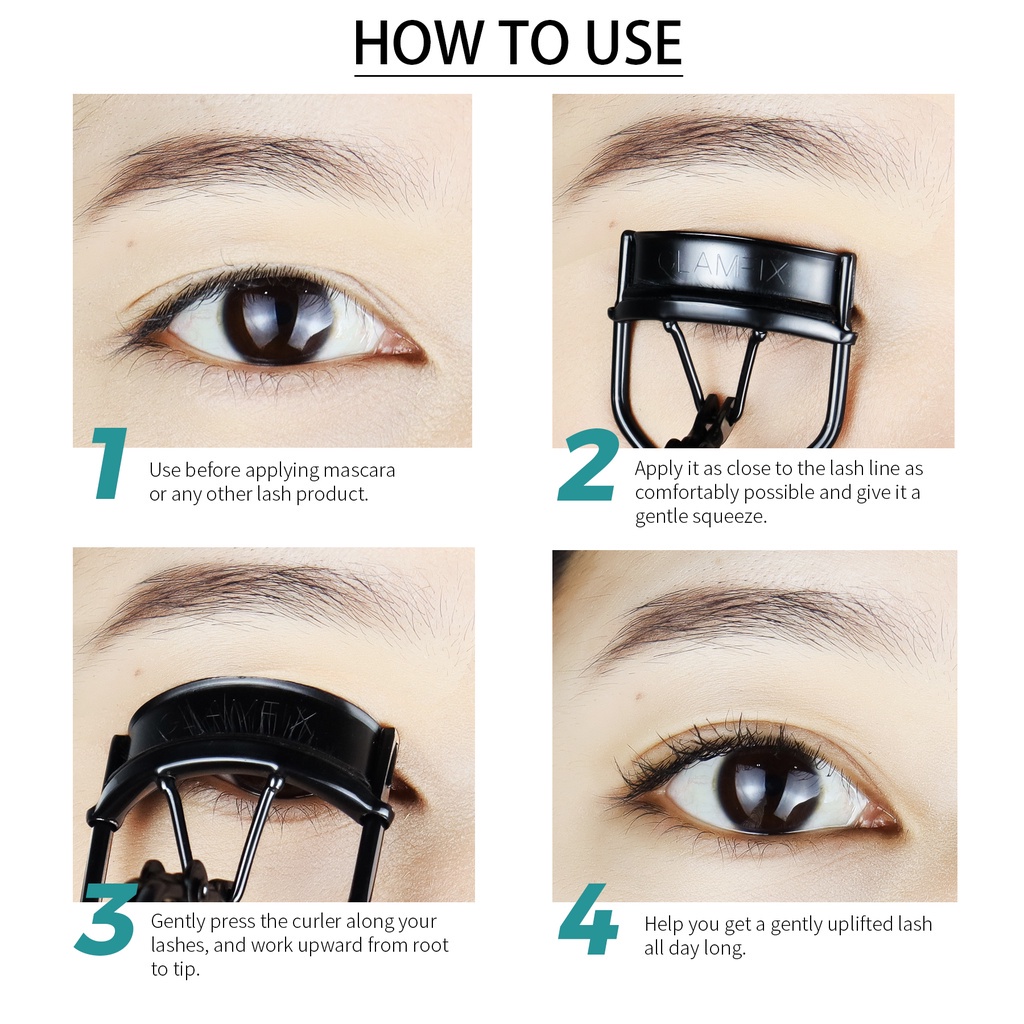 GLAMFIX Eyelash Curler | Penjepit Bulu Mata