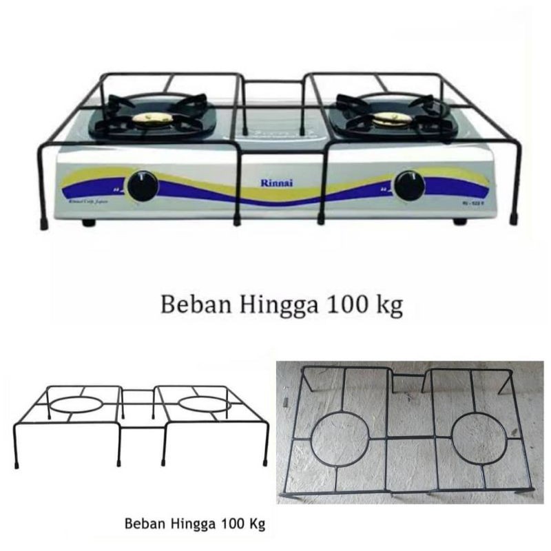 behel kompor  tungku 2/ tangkringan kompor / dudukan kompor gas