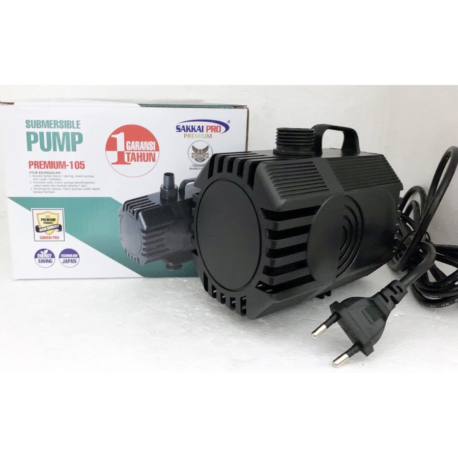 Submersible Pump Sakkai Pro Premium-105 Pompa celup aquarium SKP105