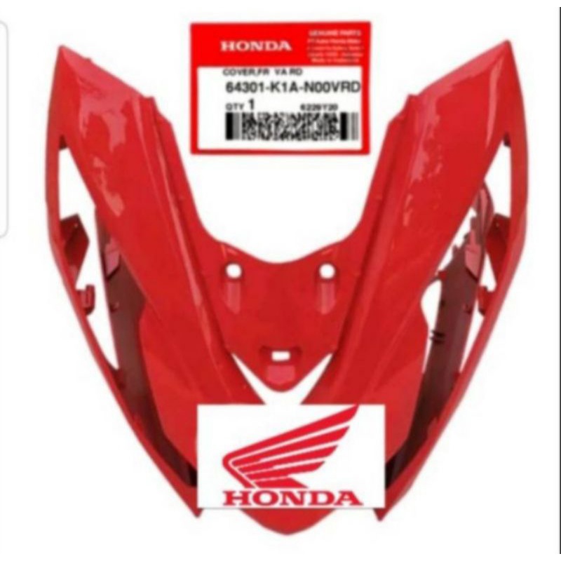 tameng beat new led merah original K1A 2021