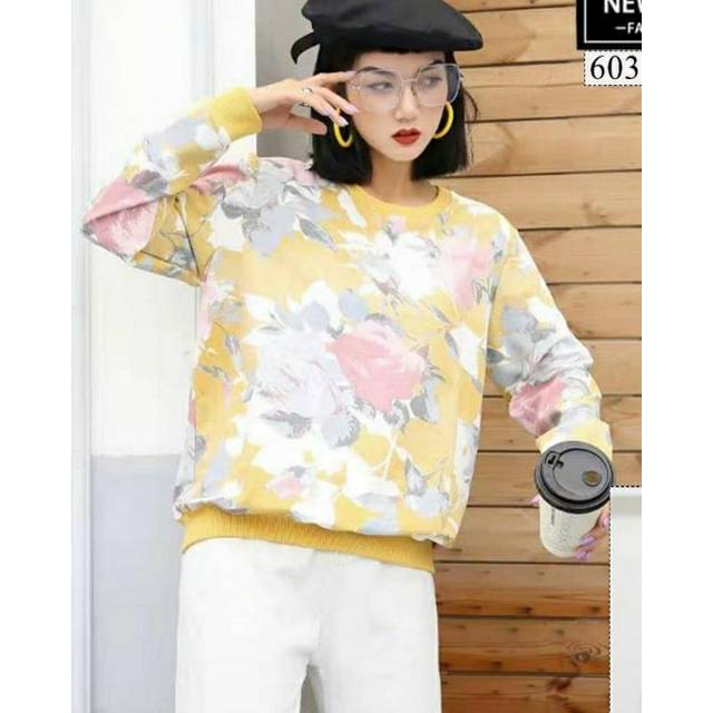 BLOUSE FLORAL  BLOUSE FLORAL  IMPORT  BLOUSE KAOS  IMPORT  