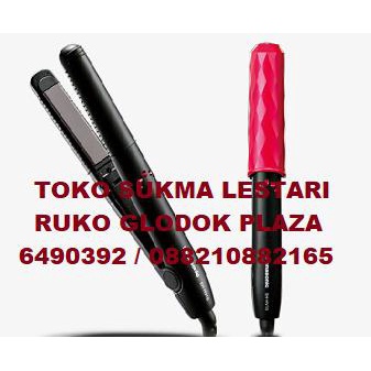 Panasonic catok EH-HV10 catokan hair straigthtener lurus dan ikal Star Seller Termurah