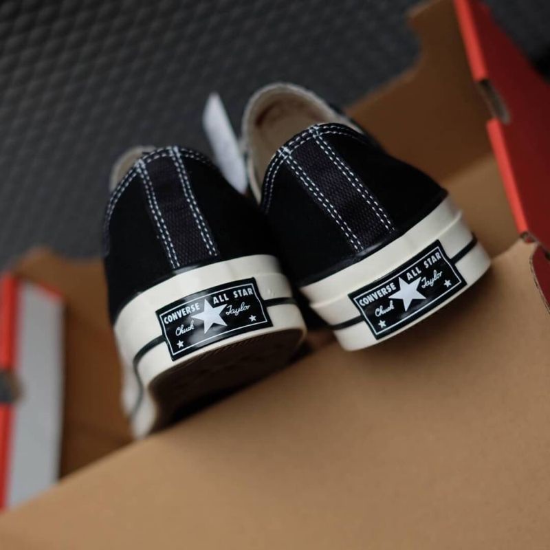 [BISA COD] CONVERSE 70'S LOW BLACKWHITE PREMIUM