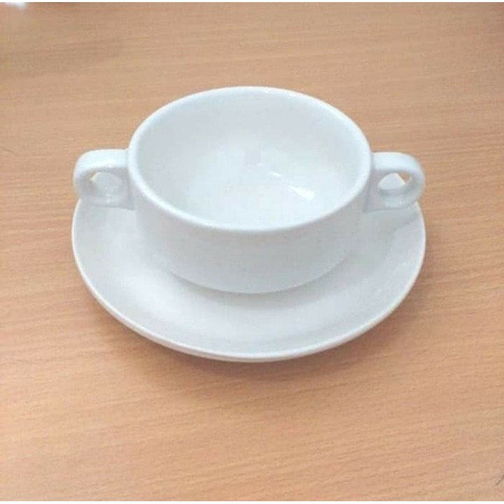 Mangkok Zuppa Soup/Mangkok Keramik/Mangkok Asparagus/Mangkok Sup/Zuppa