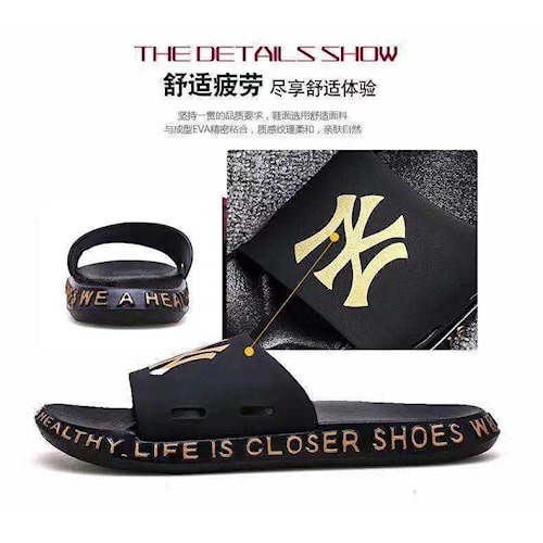 SP-1 Sandal Slop NY Import Pria Termurah Sendal Slop Slide Pria