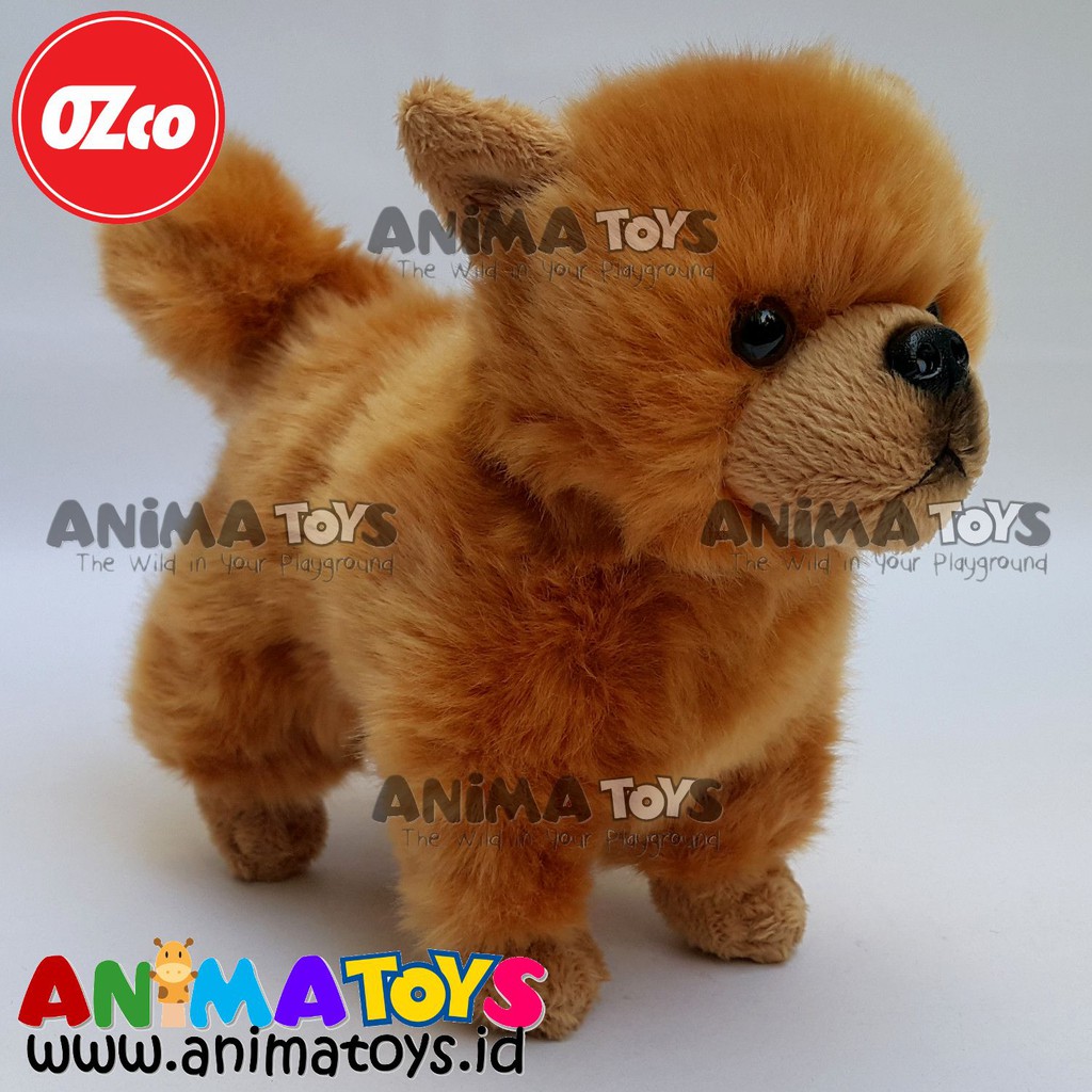 Boneka Hewan Anjing Chow Chow Animatoys OZco SOZ099
