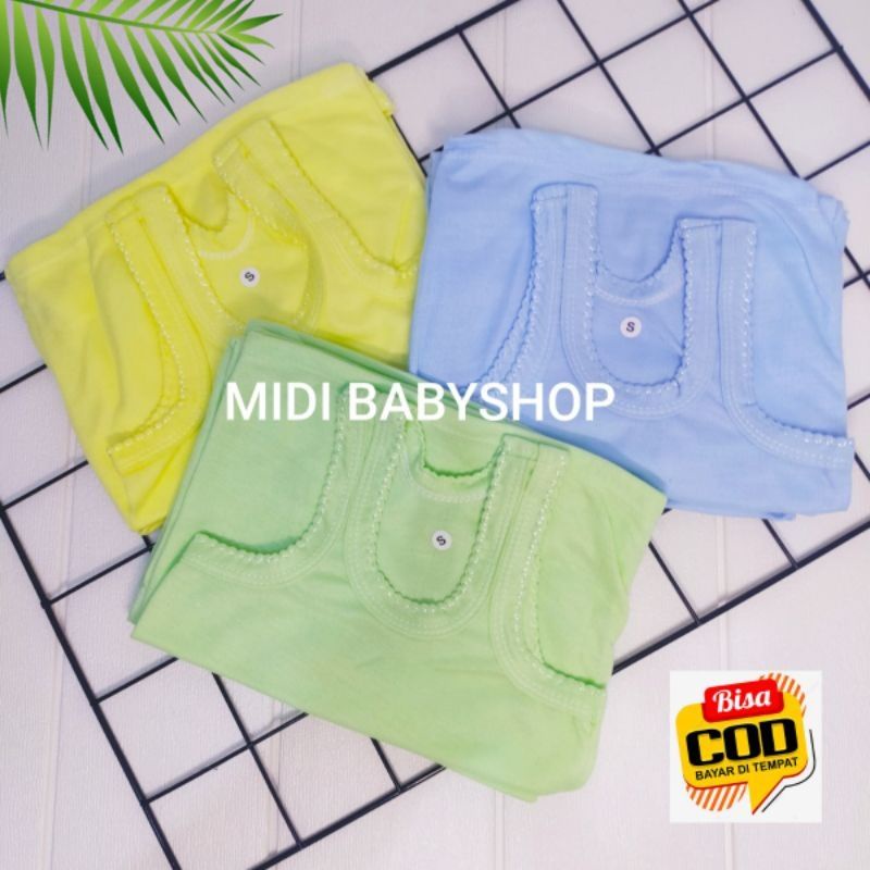 Singlet Bayi / Kaos dalam anak polos rainbow Midi Baby