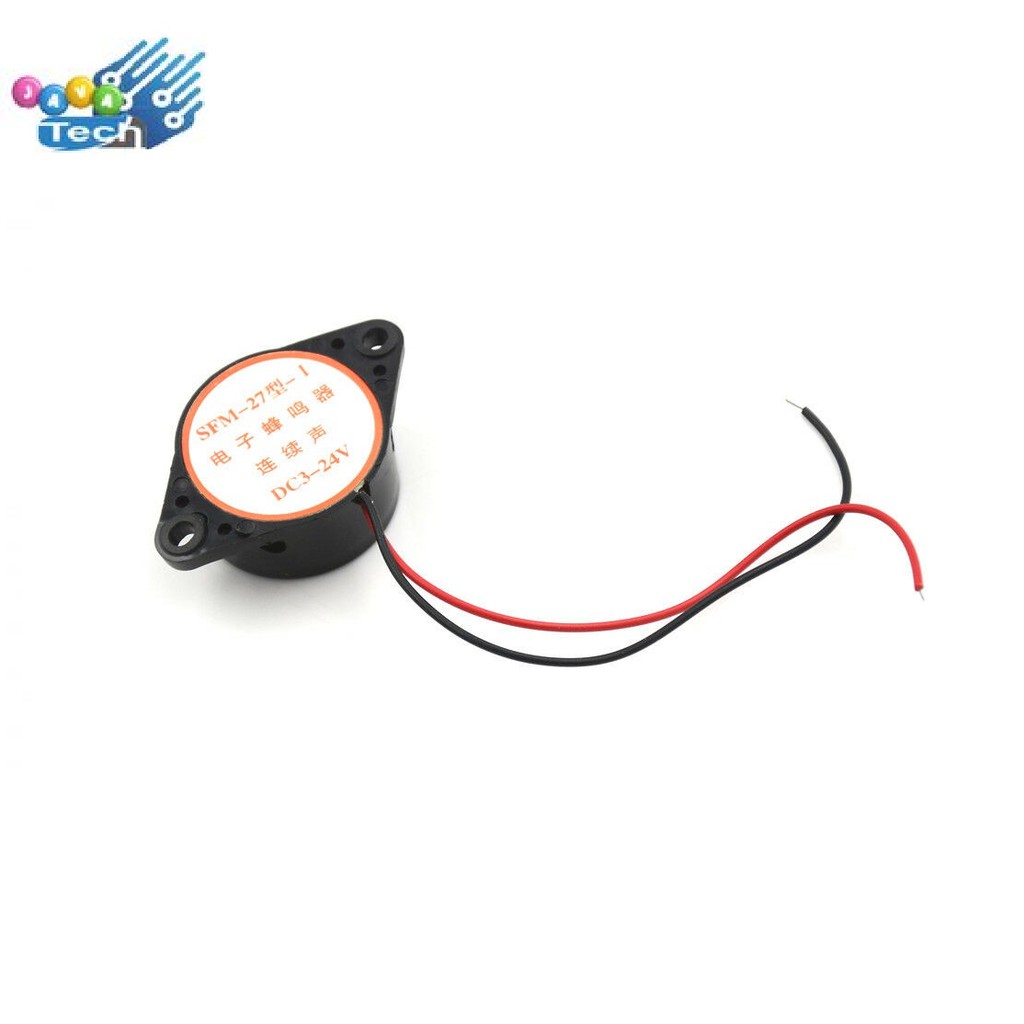 Buzzer SFM-27 DC 3-24V 95dB Continous Alarm