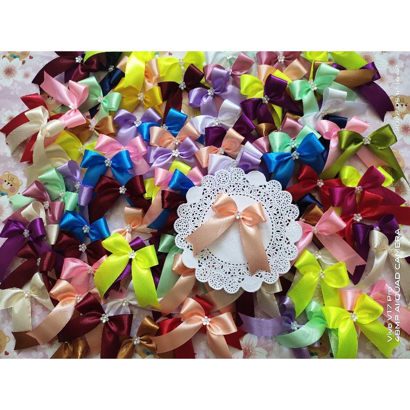 

Pita Mini Satin 2.5cm untuk Hampers/souvenir