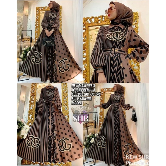 gamis shr dan gamis maxy rajut jaket