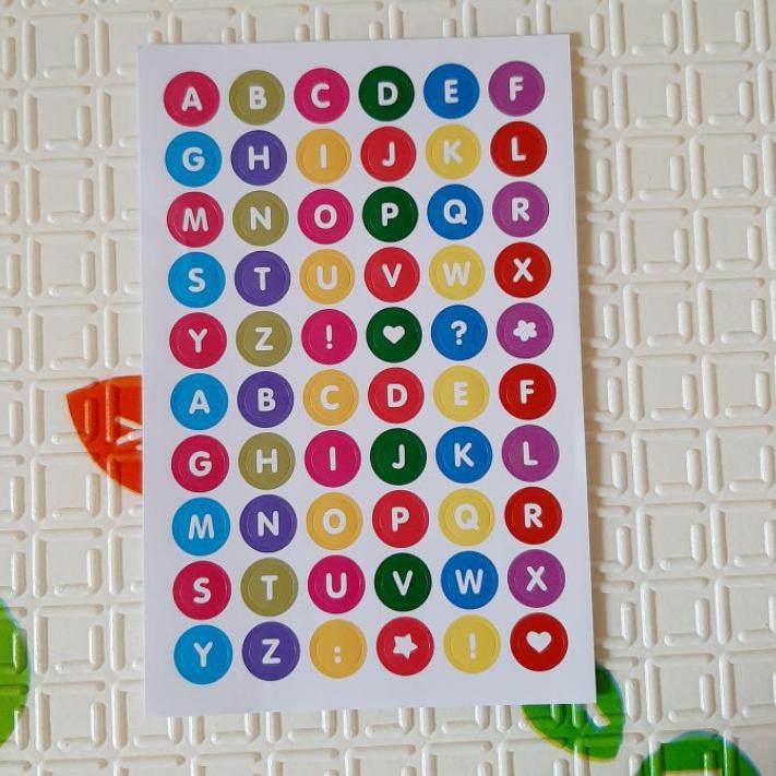 

Best Selle483MQ Sticker Deco Alphabet Confetti Untuk Polaroid PC Card Holder Kpop