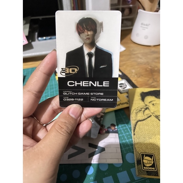 READY PHOTOCARD OFFICIAL NCT DREAM LENTI SCRATCH CHENLE