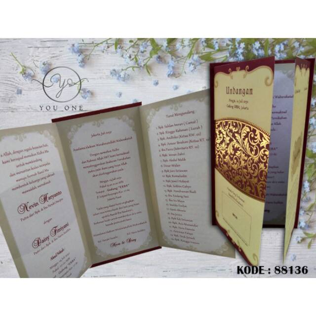 Undangan Pernikahan/Undangan Erba/EHC88136