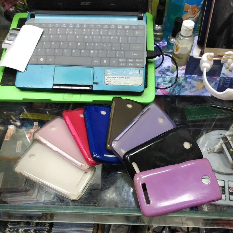 ANDROMAX C3 silikon karet softcase mantul murah meriah