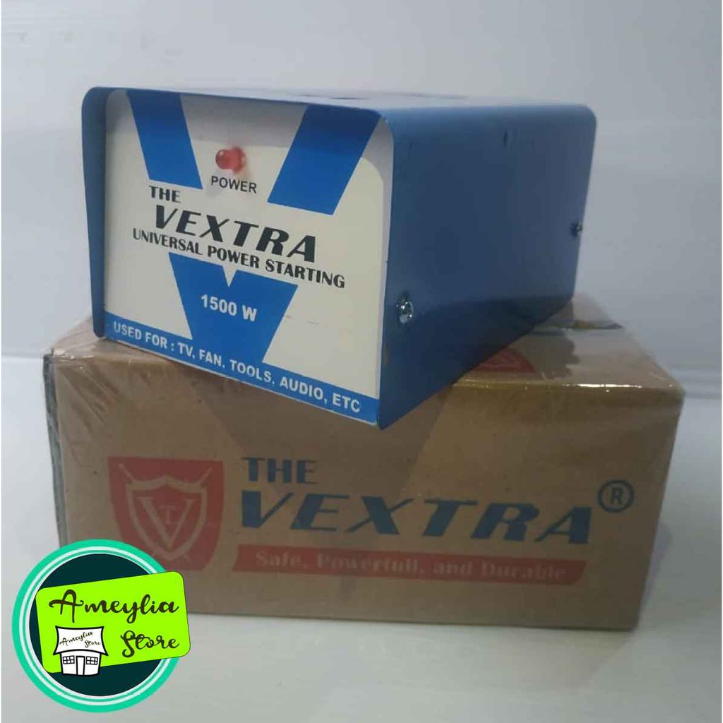 The VEXTRA Universal Power Starting Max 1500W Auto Start Penghemat Listrik Inverator Alat Elektronik