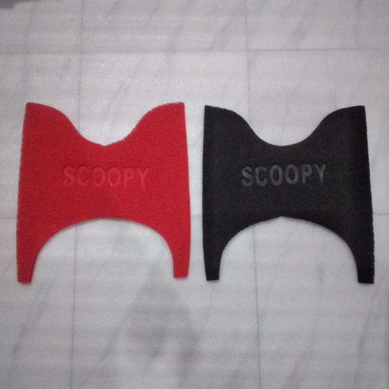 Karpet alas kaki honda scoopy karbu scoppy fi esp