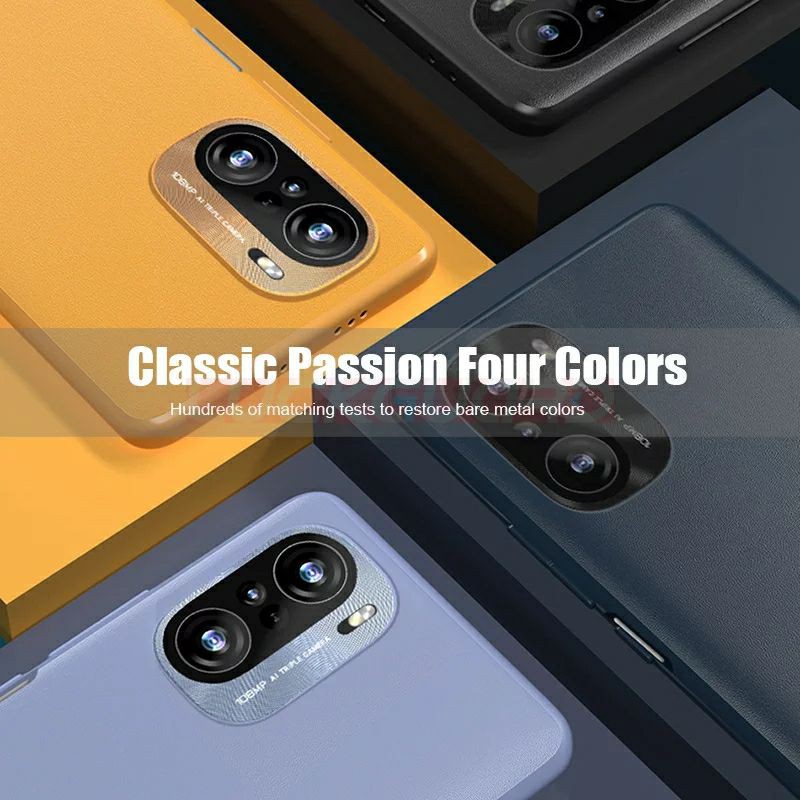 Case Xiaomi Poco F3 / Redmi K40 Premium Luxury Leather Official Color