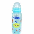 Huki Botol PP Orthodontic Nipple (Blue Bottle) 240 ml - CI0346