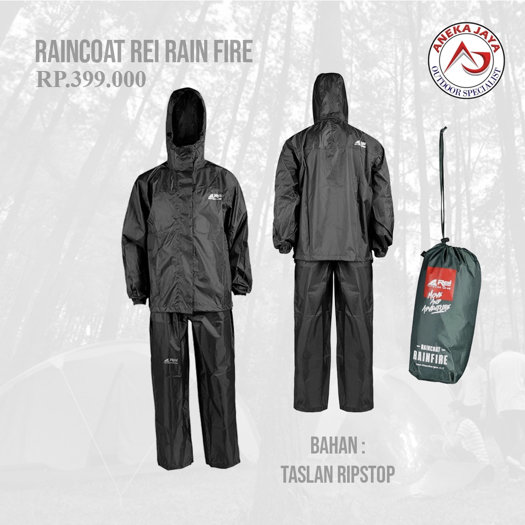 Jas Hujan / Raincoat Rain Fire Arei