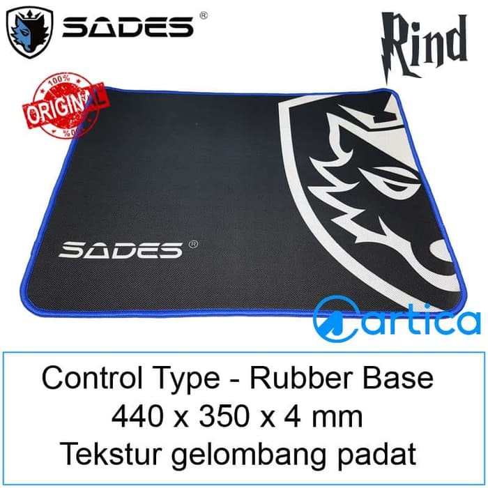 MOUSE PAD SADES RIND (440X350X4mm)