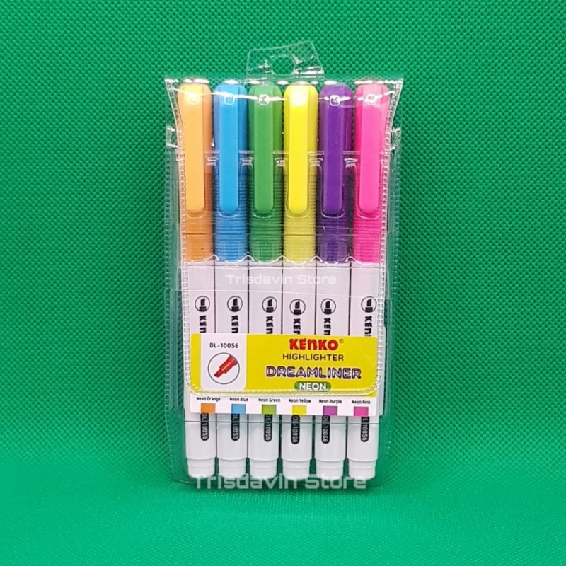 

Kenko Highlighter neon set 6-DL10056