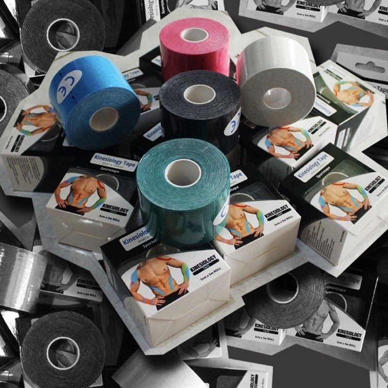 Jual ORIGINAL KINESIO TAPE / TAPING / KINESIOLOGY TAPE 5CM X 5M UNTUK