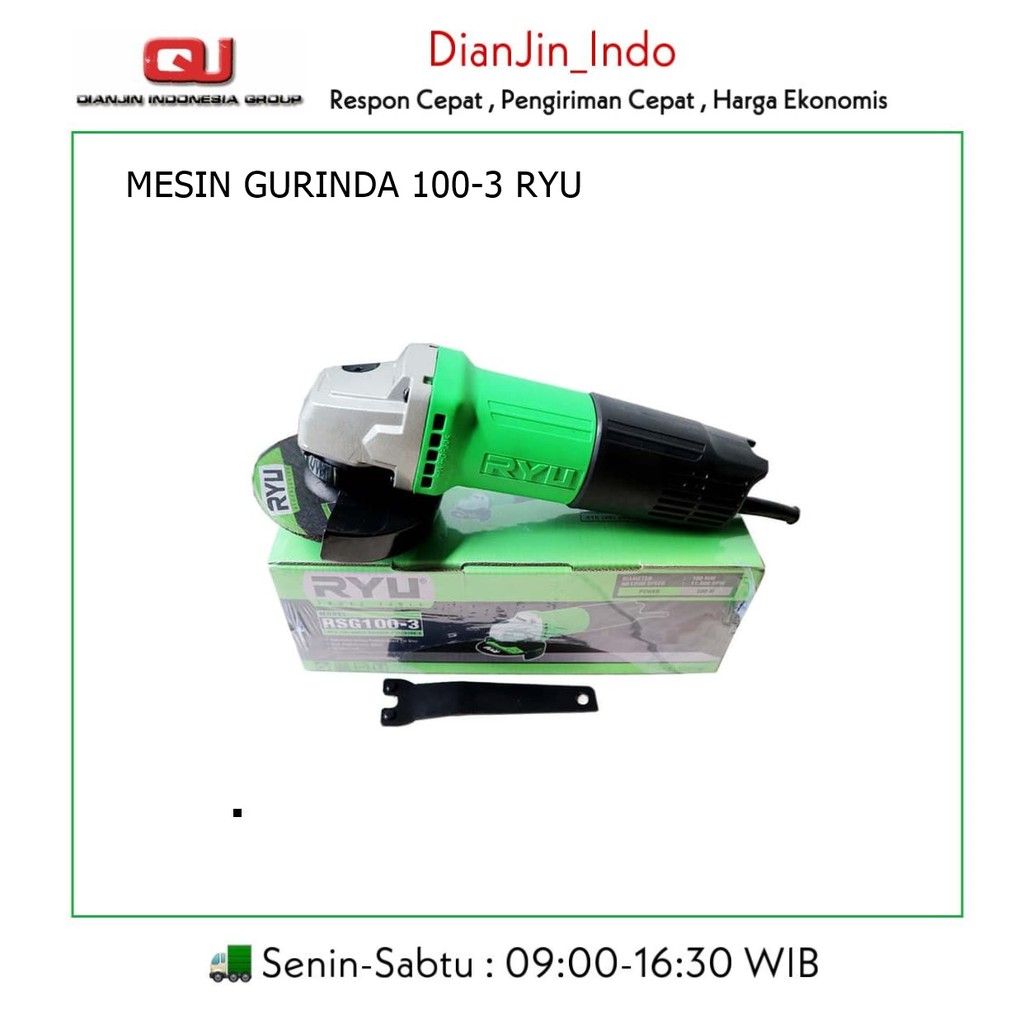 MESIN GURINDA RSG 100-3 RYU MURAH