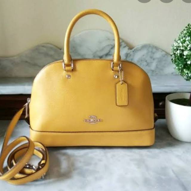 Tas Wanita Import Coach Yellow