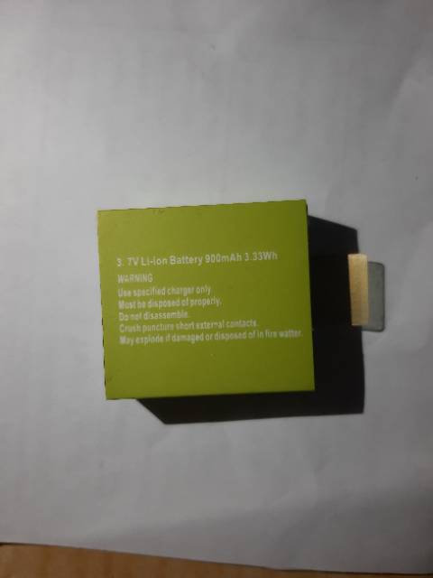 XT112 Batre Action Cam Go Pro Battery Li-ion 900 mAh 3.7V  Baterai kogan Camera Batre Pengganti