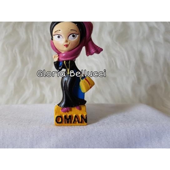 ♨ SOUVENIR TEMPELAN MAGNET KULKAS QATAR OMAN ➱