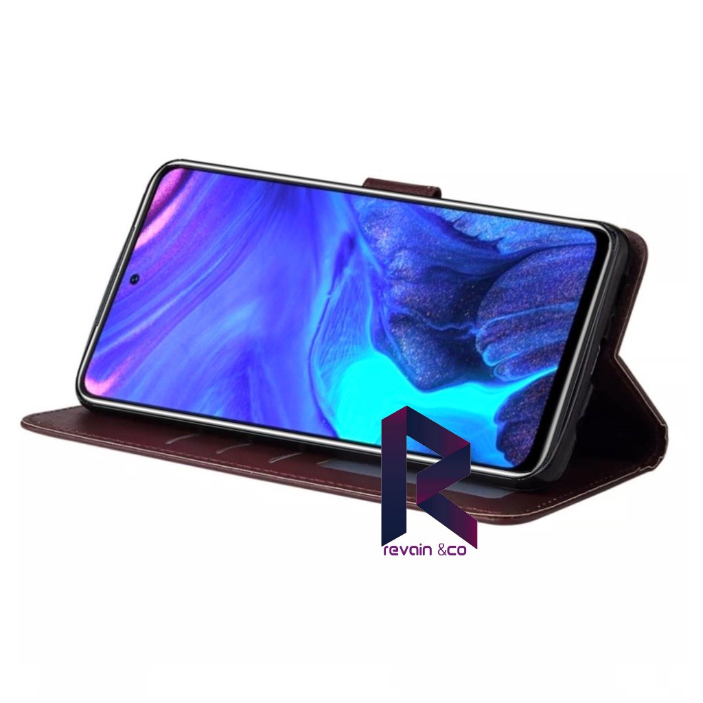 FLIP WALLET INFINIX ZERO X NEO LEATHER KULIT PREMIUM SARUNG BUKA TUTUP FLIP CASE INFINIX ZERO X NEO