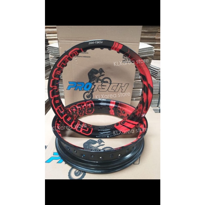 Velg supermoto velg klx crf wr ring 17 protech pro tech