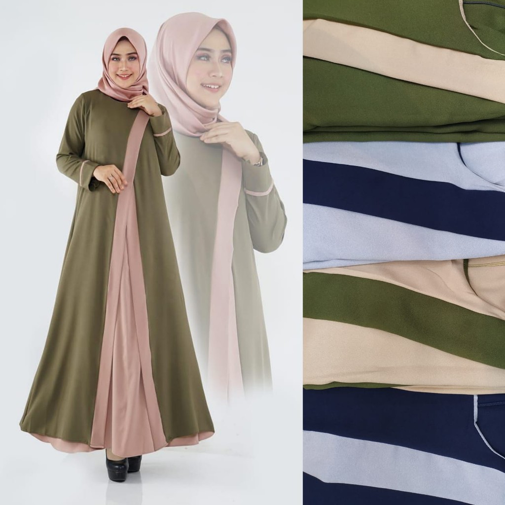 Busana Muslim Wanita Terbaru / baju muslim wanita/ baju muslim perempuan/ baju gamis wanita terbaru 2021