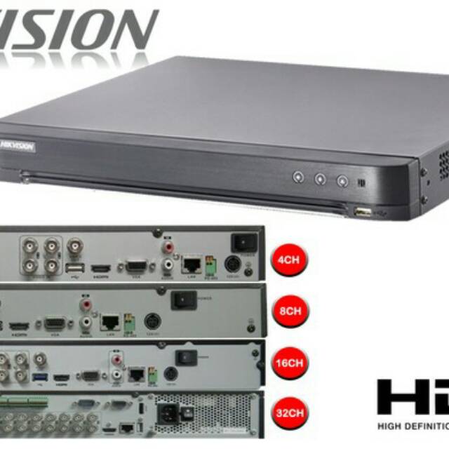 DVR HIKVISION 8CH 2MP 5IN1 garansi 2 tahun cctv surabaya