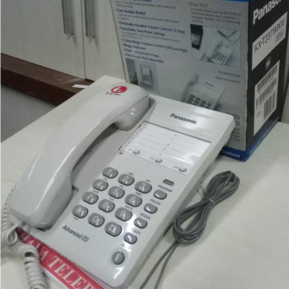Telepon Rumah Panasonic KX-T2371 Putih