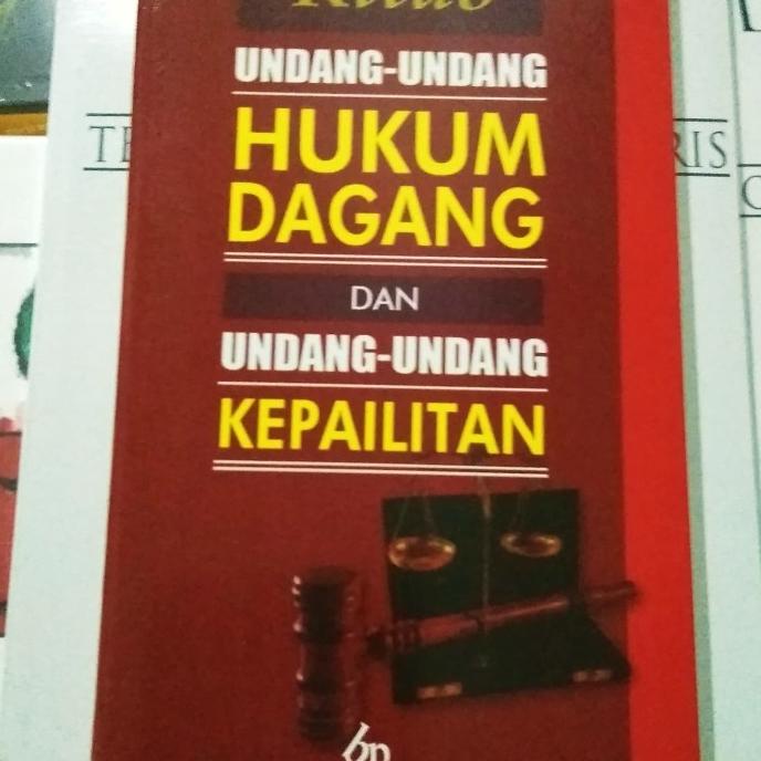 

Buku KUHD dan Kepailitan (hukum) TERMURAH