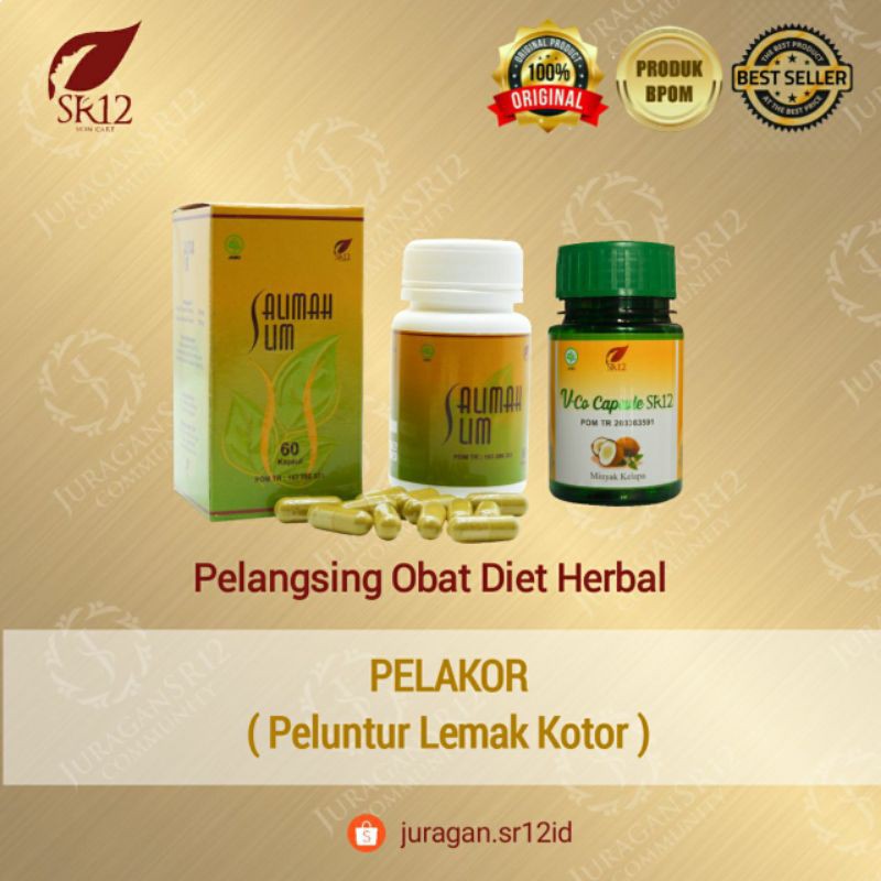 PAKET JOINT MARKETER - SALIMAH SLIM SR12 VICO VCO KAPSUL SR12